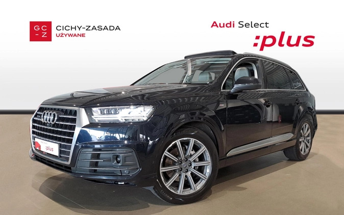 Audi Q7 cena 167900 przebieg: 186529, rok produkcji 2017 z Warszawa małe 631